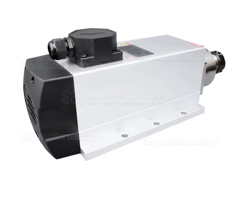 6kW Air Cooled CNC Spindle Motor GDZ120x103-6 ER32 Collet 220V/380V 18000RPM 400Hz